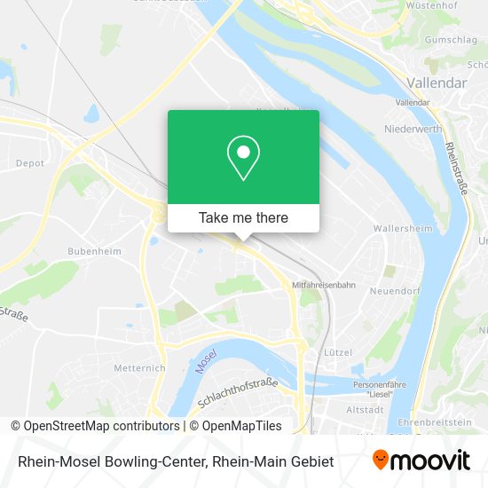Карта Rhein-Mosel Bowling-Center