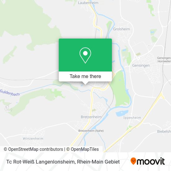 Карта Tc Rot-Weiß Langenlonsheim