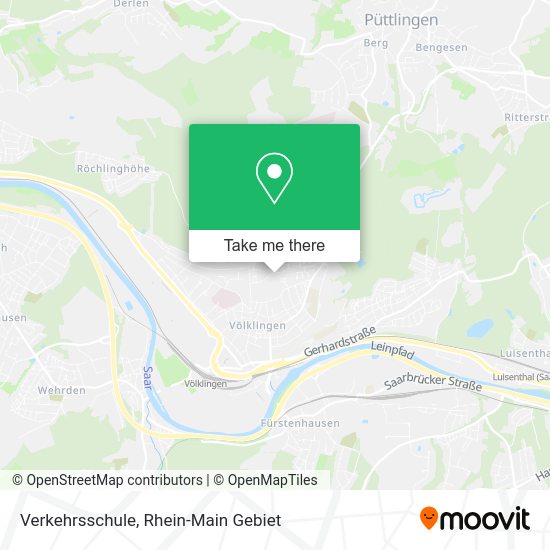 Карта Verkehrsschule