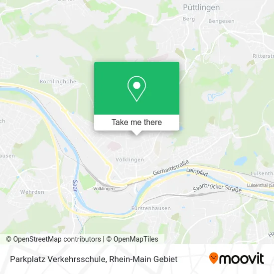 Карта Parkplatz Verkehrsschule