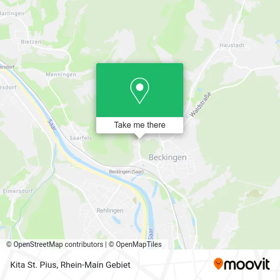 Карта Kita St. Pius