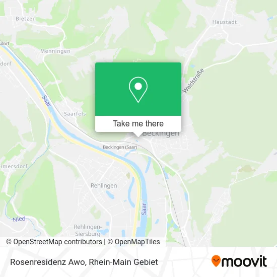 Карта Rosenresidenz Awo