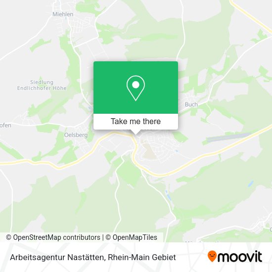 Карта Arbeitsagentur Nastätten