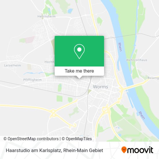 Карта Haarstudio am Karlsplatz