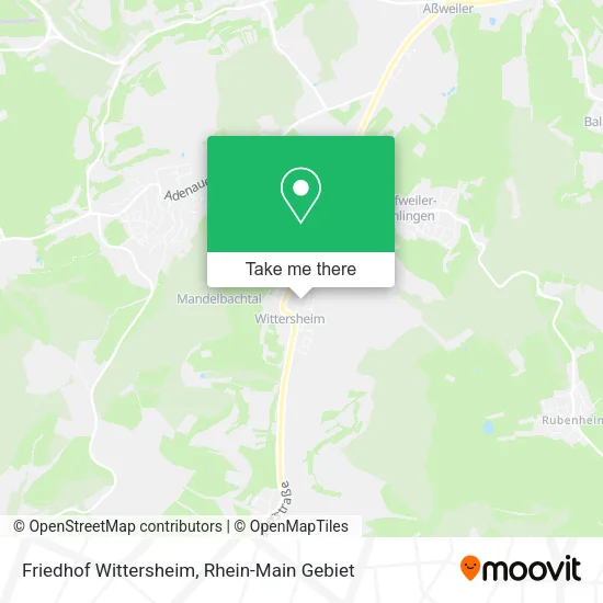 Карта Friedhof Wittersheim