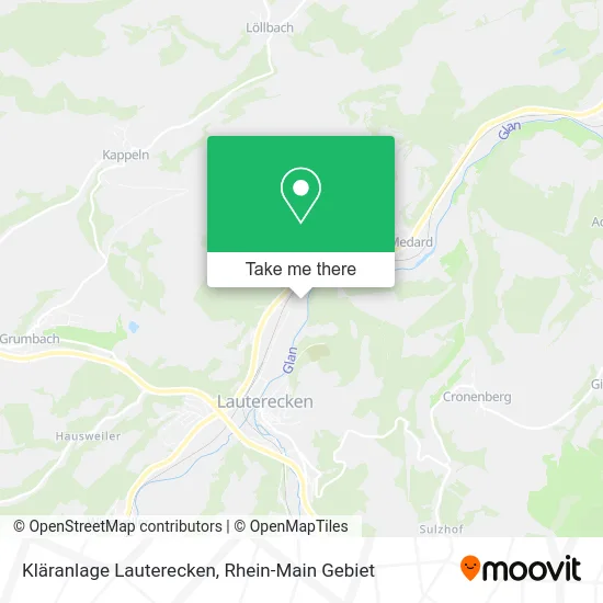 Карта Kläranlage Lauterecken
