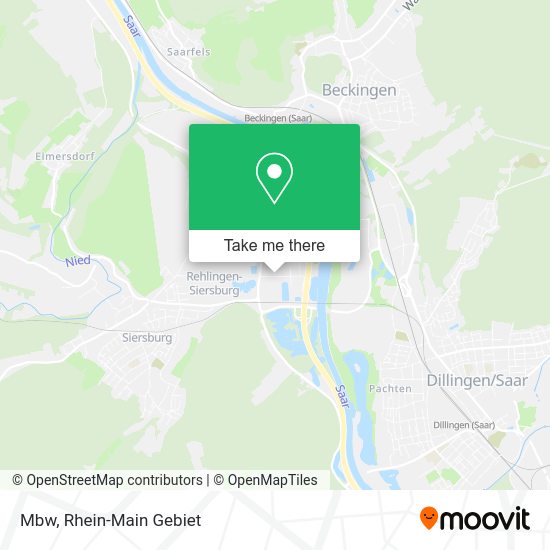 Карта Mbw