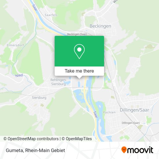 Карта Gumeta