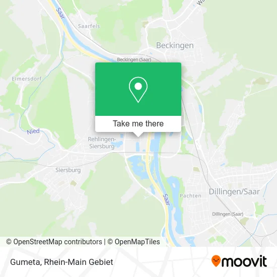 Карта Gumeta
