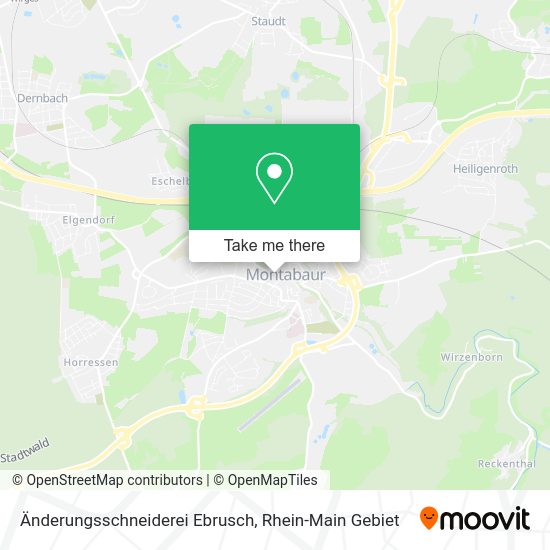 Карта Änderungsschneiderei Ebrusch