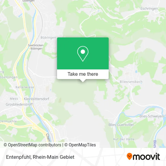 Entenpfuhl map