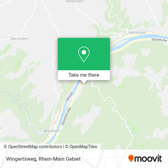 Карта Wingertsweg
