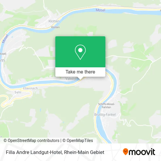 Карта Filla Andre Landgut-Hotel