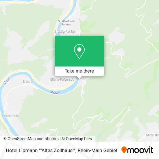 Карта Hotel Lipmann ""Altes Zollhaus""