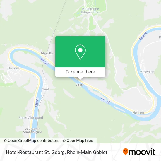 Карта Hotel-Restaurant St. Georg