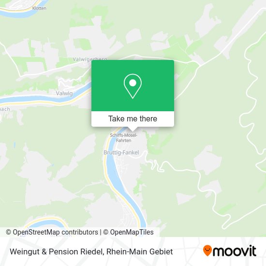 Карта Weingut & Pension Riedel