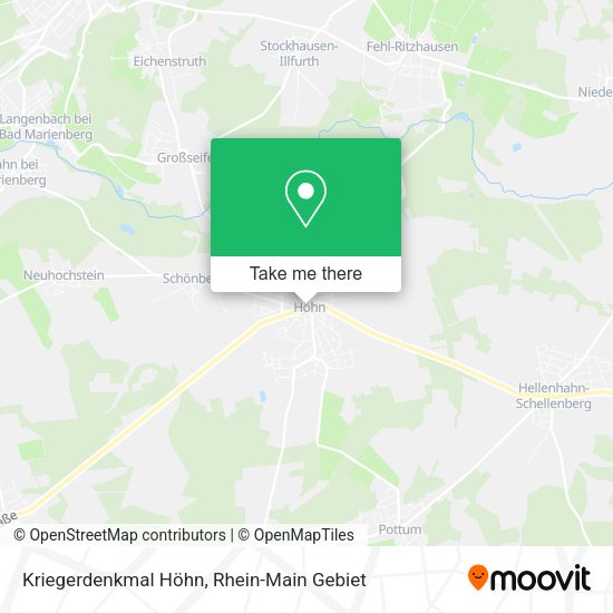Карта Kriegerdenkmal Höhn