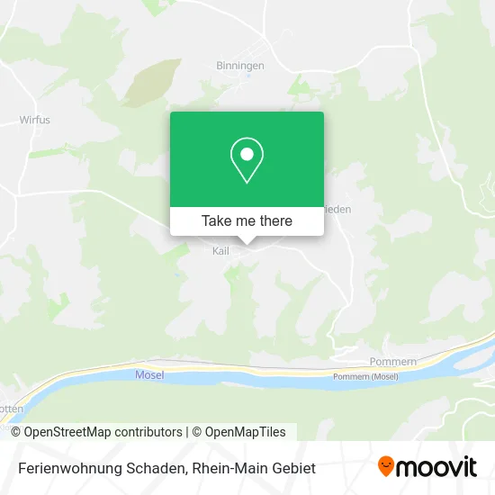 Карта Ferienwohnung Schaden