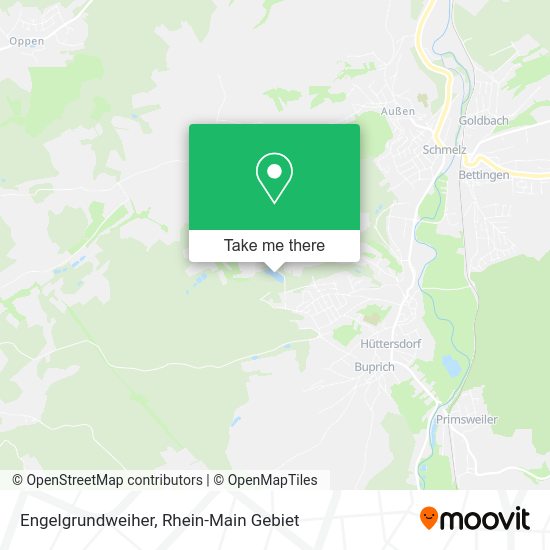 Карта Engelgrundweiher