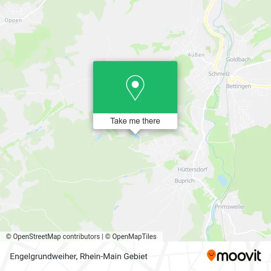 Карта Engelgrundweiher