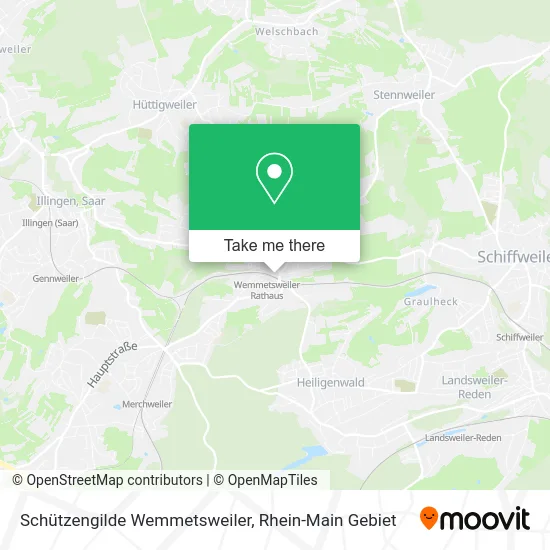 Карта Schützengilde Wemmetsweiler