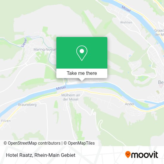 Карта Hotel Raatz