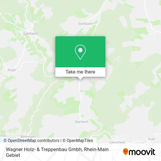 Карта Wagner Holz- & Treppenbau Gmbh
