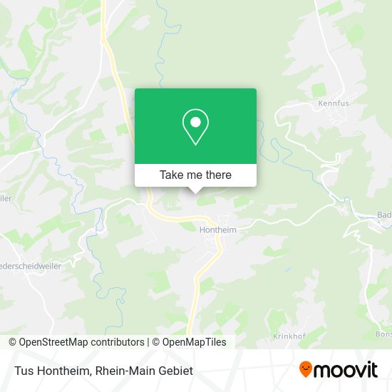 Карта Tus Hontheim
