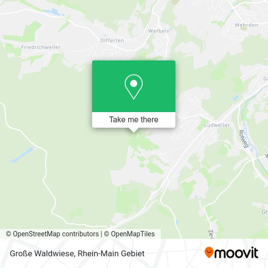 Карта Große Waldwiese