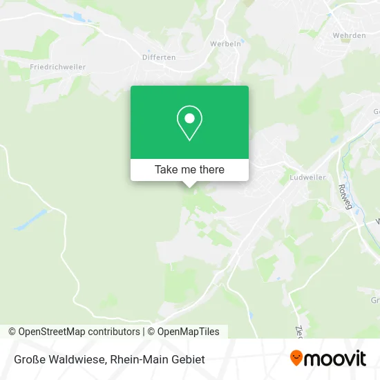 Карта Große Waldwiese
