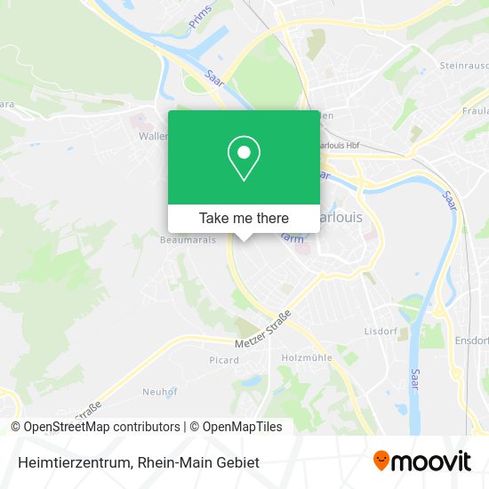 Карта Heimtierzentrum