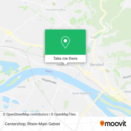 Карта Centershop