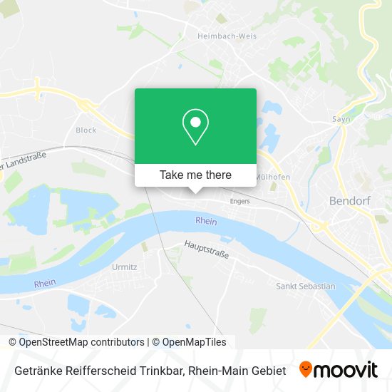 Карта Getränke Reifferscheid Trinkbar
