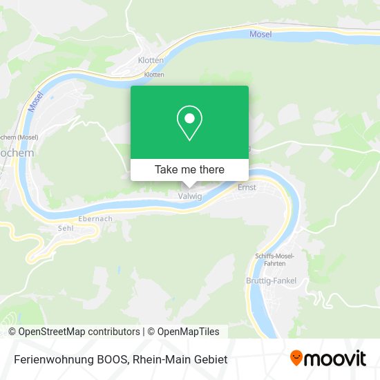 Карта Ferienwohnung BOOS