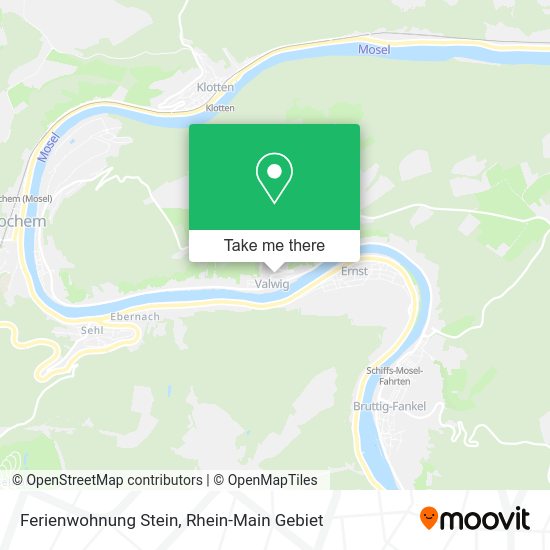 Карта Ferienwohnung Stein