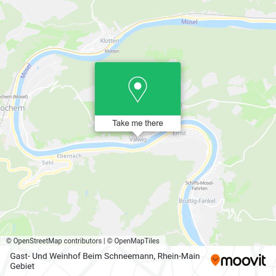 Карта Gast- Und Weinhof Beim Schneemann