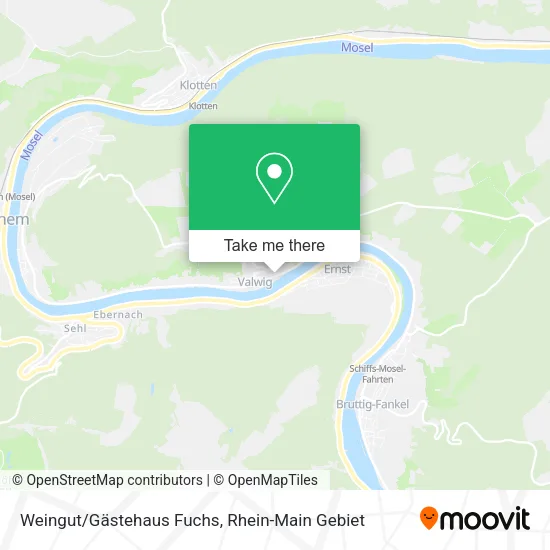 Карта Weingut/Gästehaus Fuchs