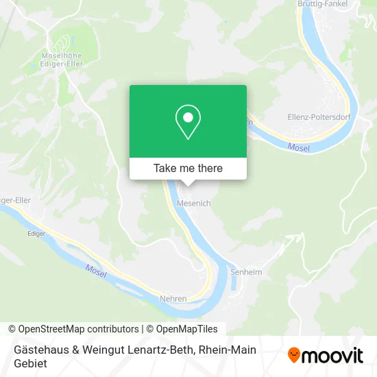 Карта Gästehaus & Weingut Lenartz-Beth