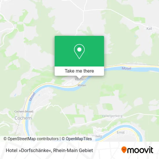 Карта Hotel »Dorfschänke«