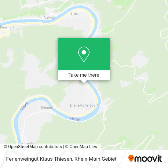 Карта Ferienweingut Klaus Thiesen