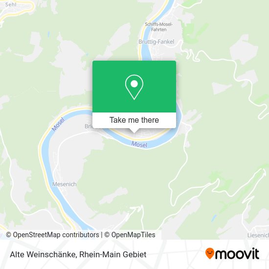 Карта Alte Weinschänke
