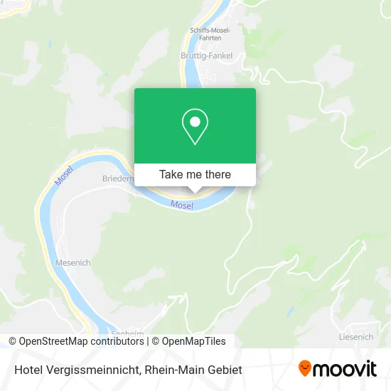 Карта Hotel Vergissmeinnicht