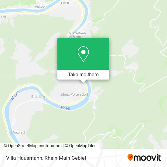 Villa Hausmann map