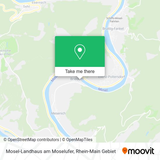 Карта Mosel-Landhaus am Moselufer