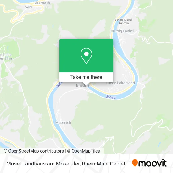 Карта Mosel-Landhaus am Moselufer