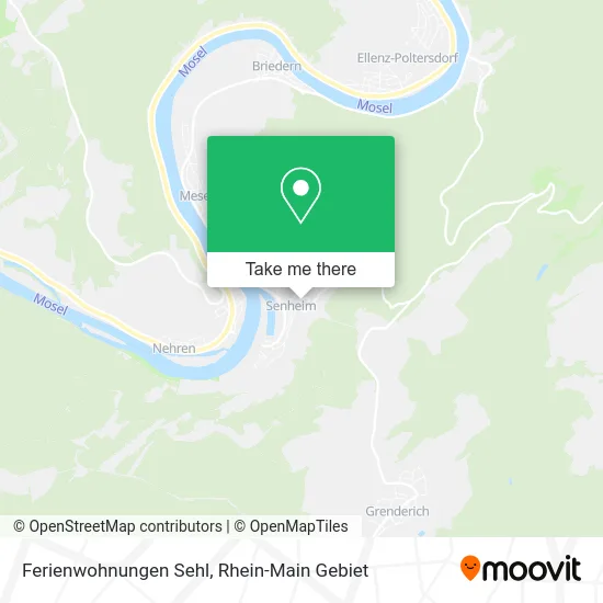 Карта Ferienwohnungen Sehl