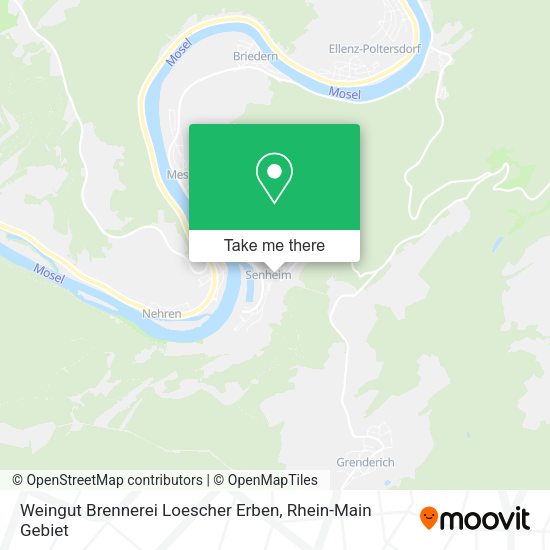 Карта Weingut Brennerei Loescher Erben