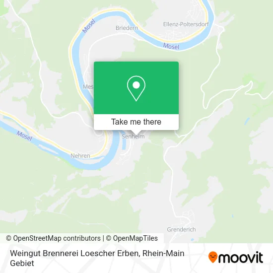 Карта Weingut Brennerei Loescher Erben