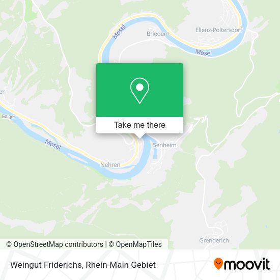 Карта Weingut Friderichs