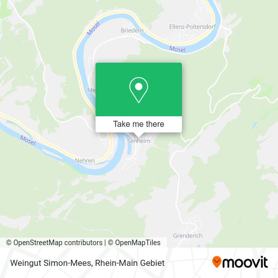 Карта Weingut Simon-Mees